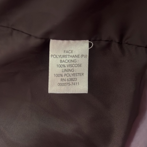 Leather-Style Jacket - Picture 3 of 3